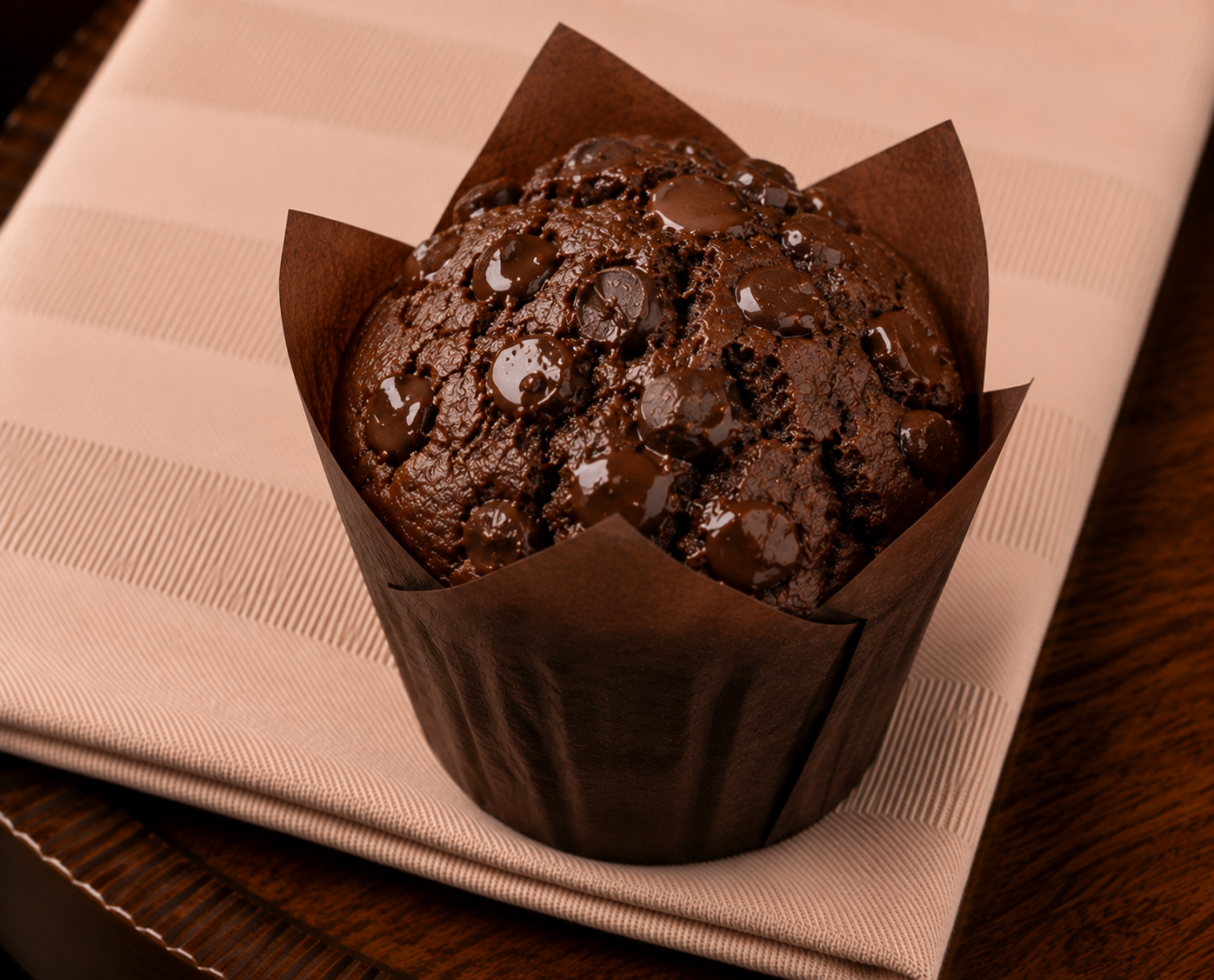 Chocolade muffin - Glutenvrij, zuivel- en lactosevrij, sojavrij en palmolievrij