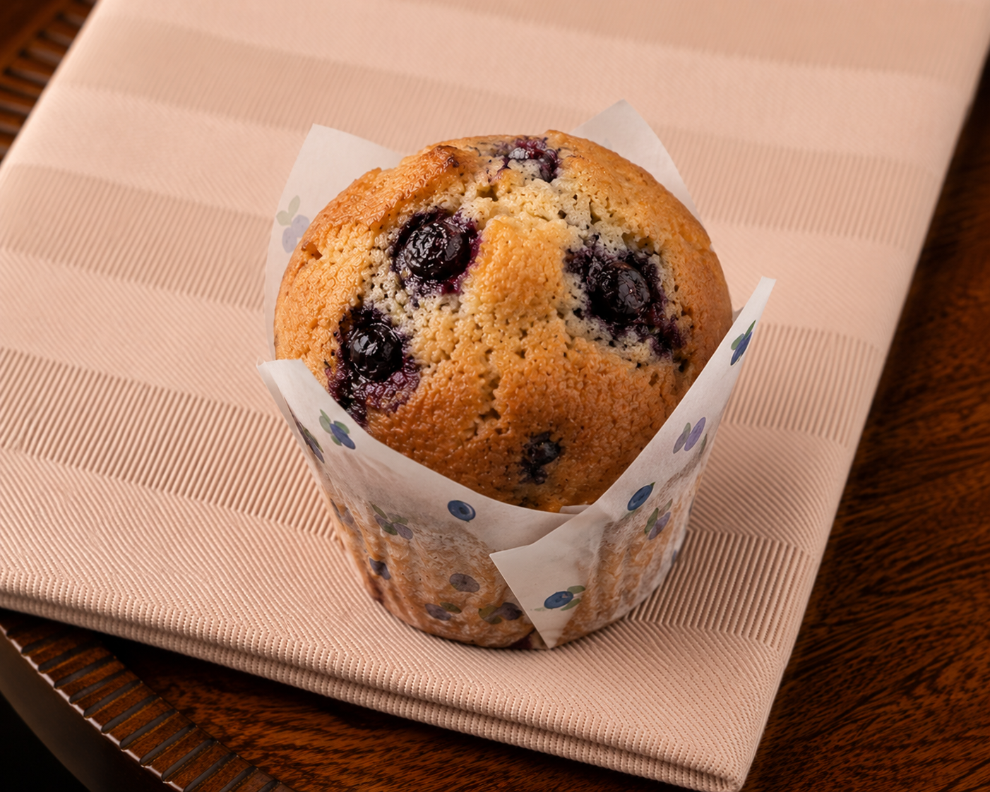 Vegan blauwe bessen muffin - Glutenvrij, zuivel- en lactosevrij, sojavrij, eivrij en palmolievrij