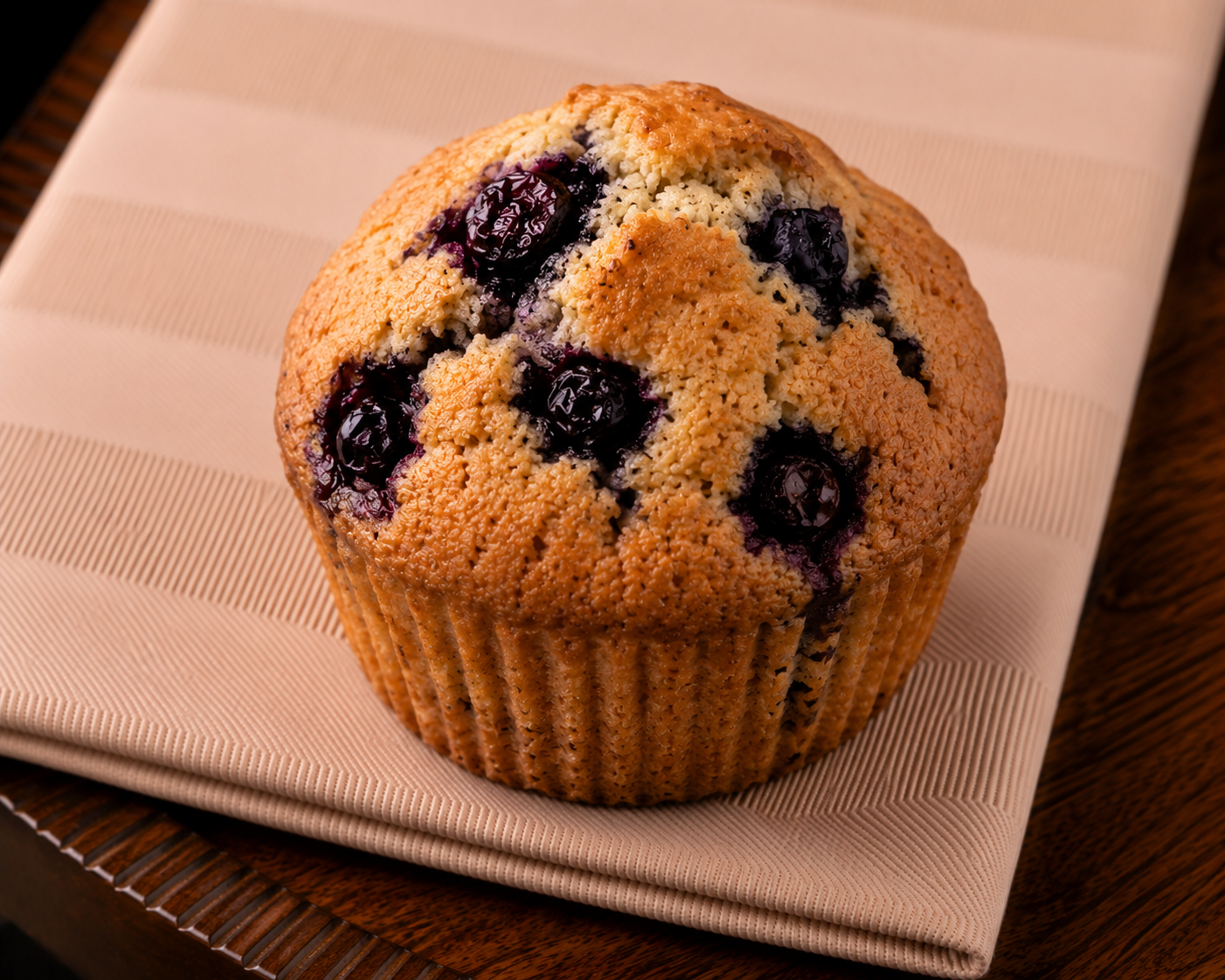 Blauwe bessen muffin -Glutenvrij, zuivel- en lactosevrij, sojavrij en palmolievrij