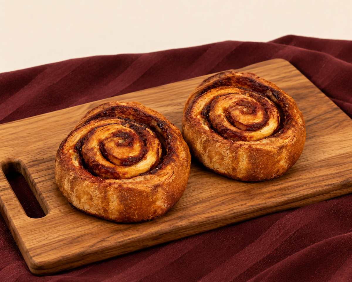 Kaneelcroissants per 4 stuks -  Glutenvrij, Lactosevrij en Tarwevrij