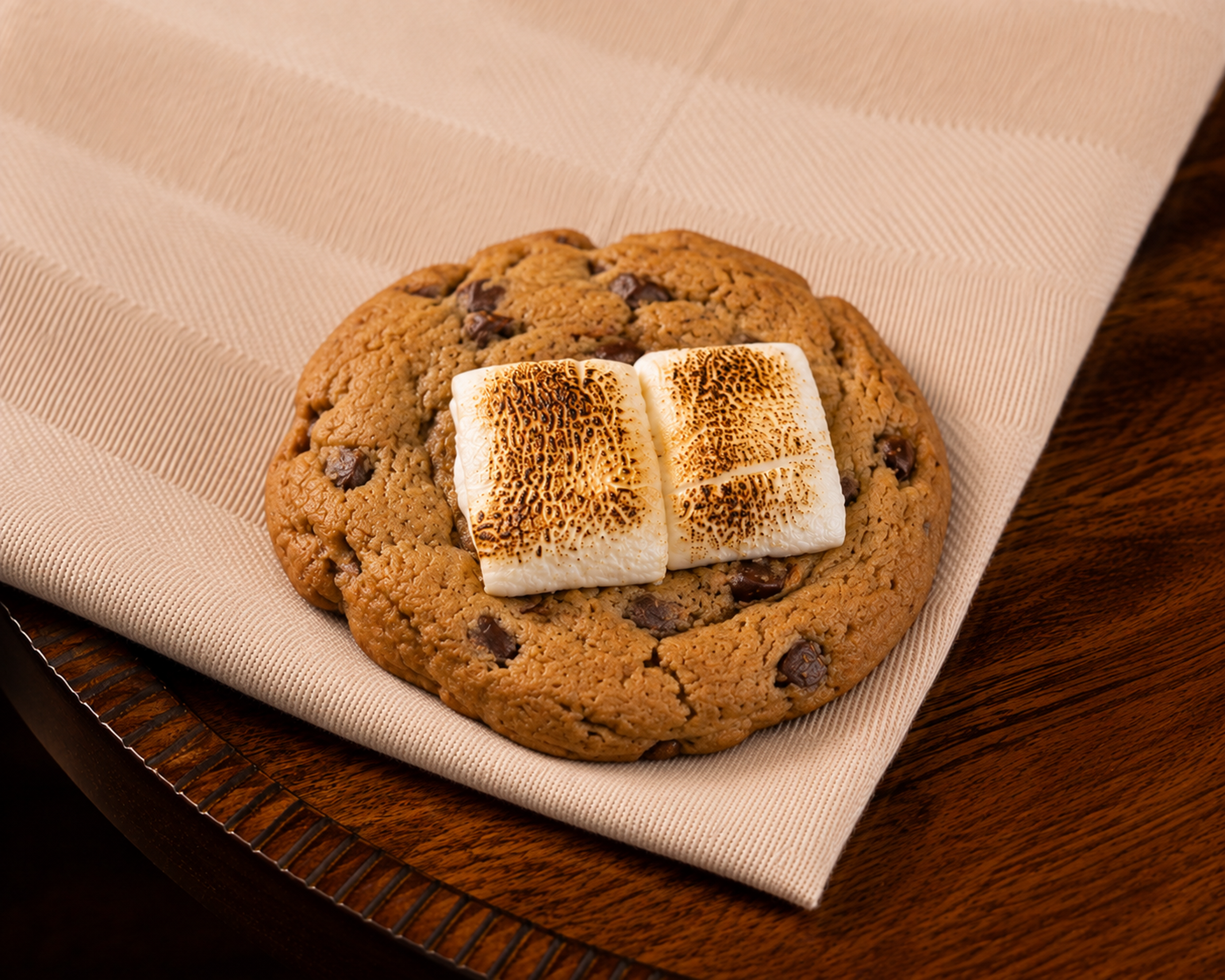 Grote Marshmallow Chocolate Chip Koek -Glutenvrij, zuivel- en lactosevrij, sojavrij en palmolievrij